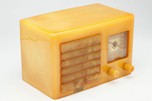 Catalin FADA 5F60 Radio Yellow with Onyx - Original